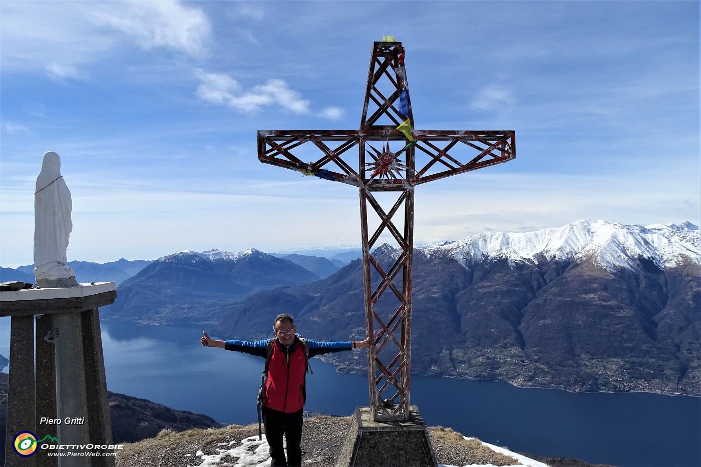 37 Dal Legnoncino splendida vista sul Lago di Como con Bregagno e Grona a dx .JPG